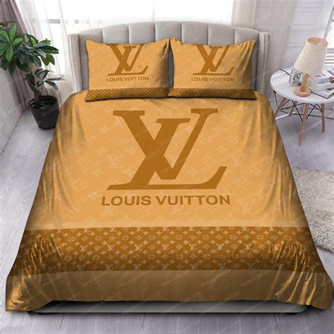 louis vuitton bedset|authentic Louis Vuitton bedding set.